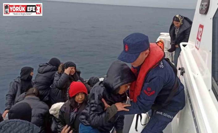 Aydın’da yılın ilk ayında 124 düzensiz göçmen kurtarıldı