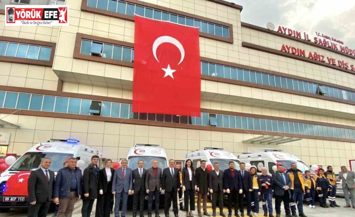 Aydın’ın ambulans filosu güçlendi