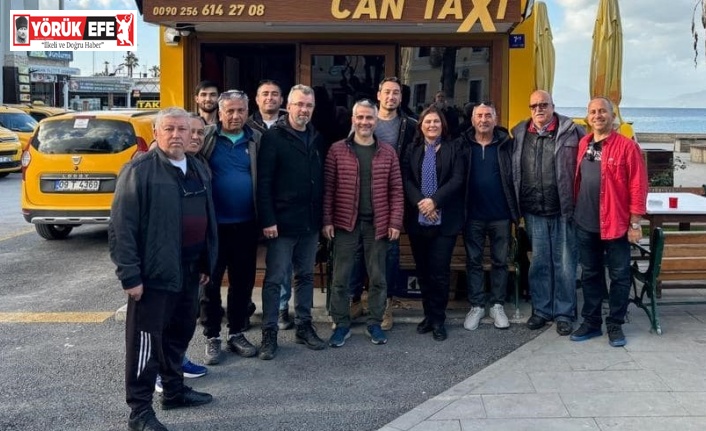 Başkan Çerçioğlu taksicilerle buluştu