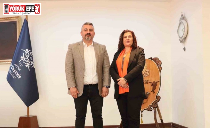CHP İncirliova Belediye Başkan Adayı Gökmen, Başkan Çerçioğlu ile görüştü