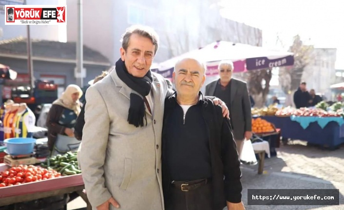 CHP’li Anıl Yetişkin Efeler’e pozitif enerji verdi