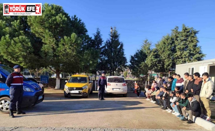 Didim’de 39 düzensiz göçmen ve 4 organizatör yakalandı
