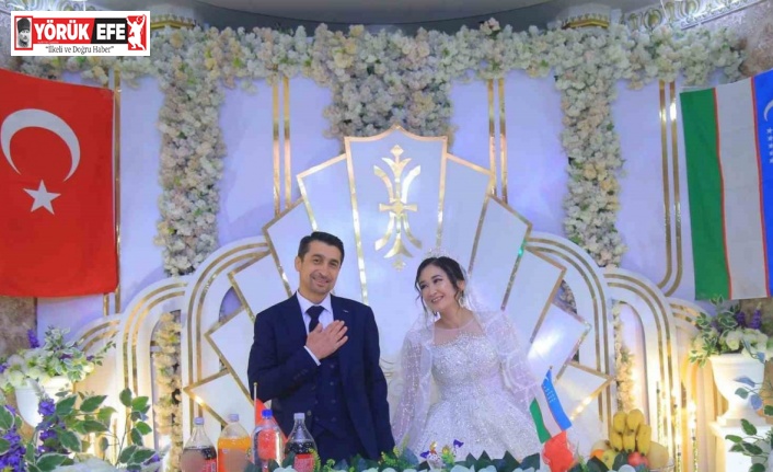 Didim’de tanıştılar Özbekistan’da evlendiler