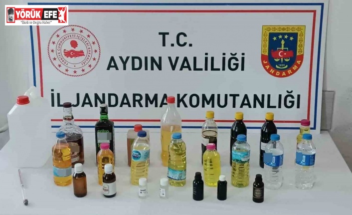 Efeler’de kaçak içki operasyonu