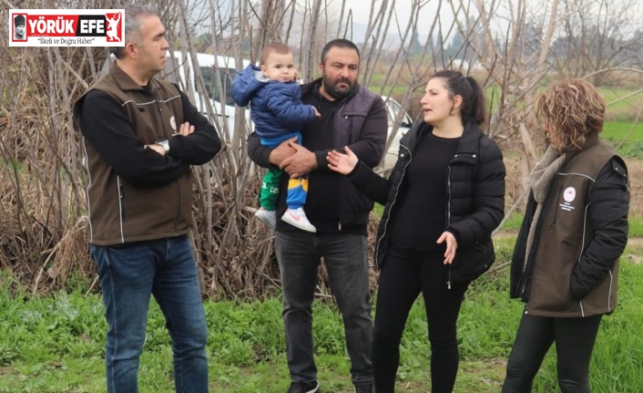 İlçe Tarım Müdürlüğü, üreticileri yalnız bırakmıyor