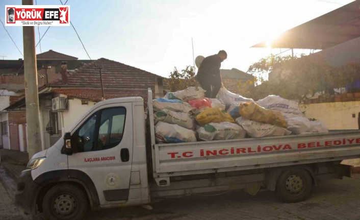 İncirliova’da yakacak destekleri bin aileye ulaştı