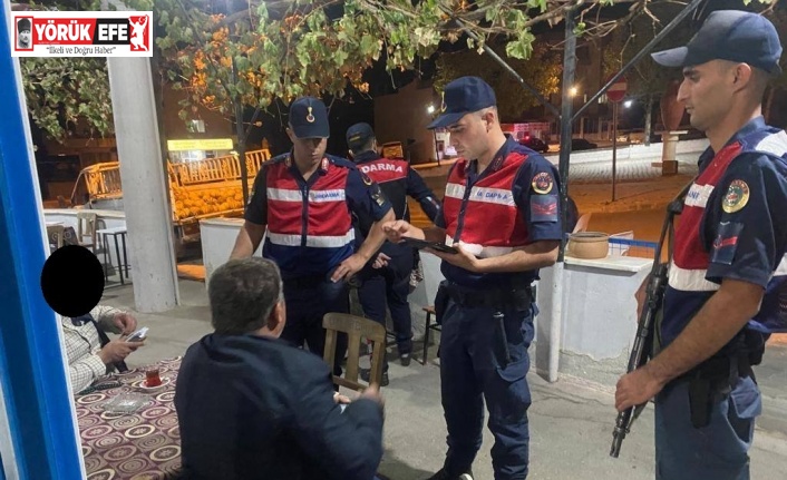 Jandarmadan huzur ve güven operasyonu