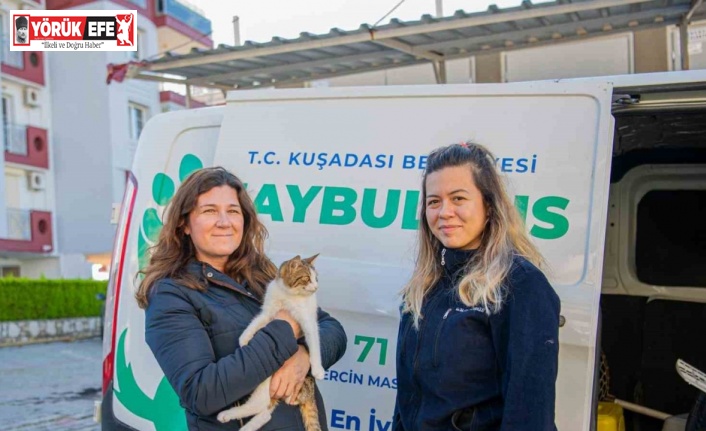 Kuşadası Belediyesi’nin Haybulans’ı 78 bin hayvana müdahale etti