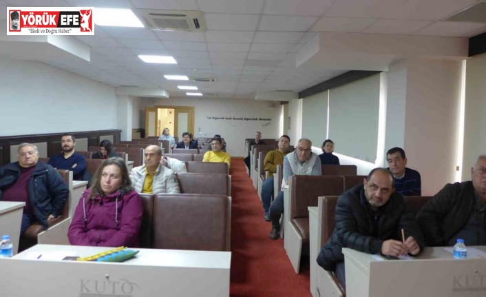KUTO’da 2023 yılı Türkiye ekonomisi değerlendirildi