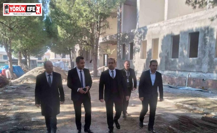 Müdür Şenkul, Germencik’te incelemelerde bulundu