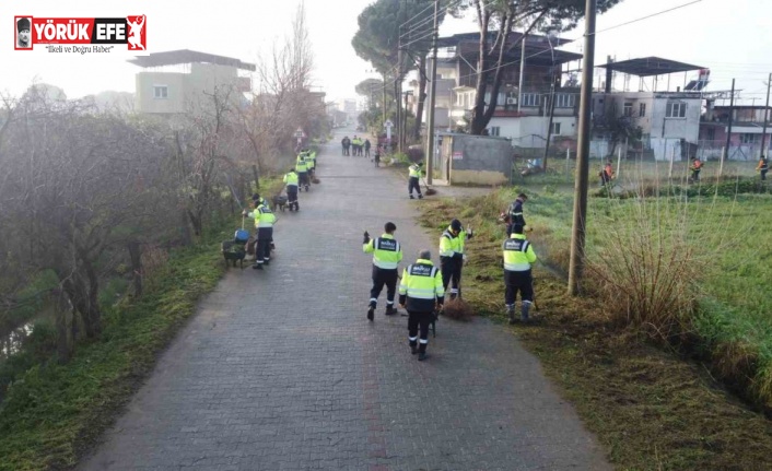 Nazilli Belediyesi temizlik çalışmaları sürüyor