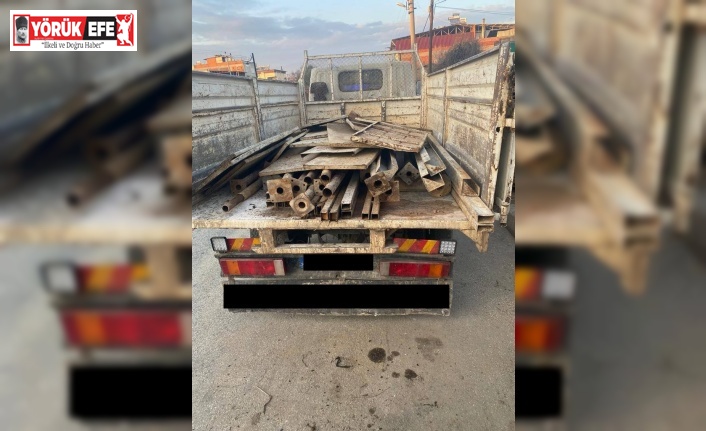 Nazilli jandarması inşaat hırsızlarına geçit vermedi