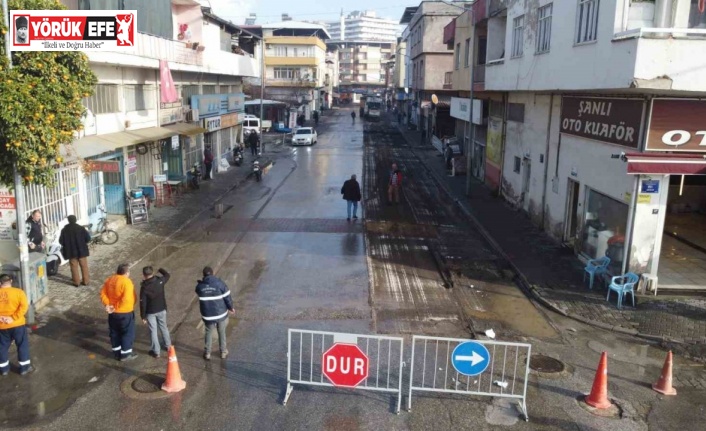 Nazilli’de altyapısı yetersiz olan cadde yenileniyor
