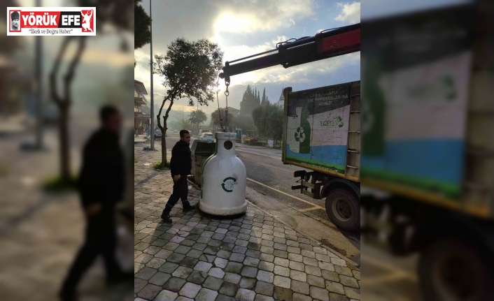 Söke Belediyesi, geri dönüşüme katkı sağlıyor
