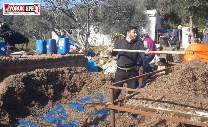 Söke’de kursiyerler sahaya indi