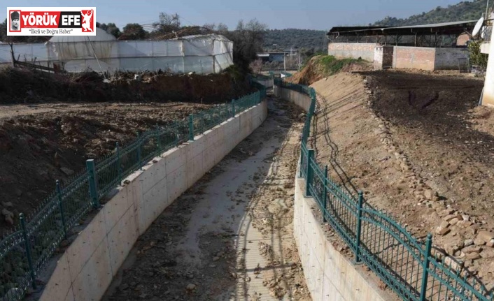 Aydın’da dere ıslah ve baraj çalışmaları devam ediyor