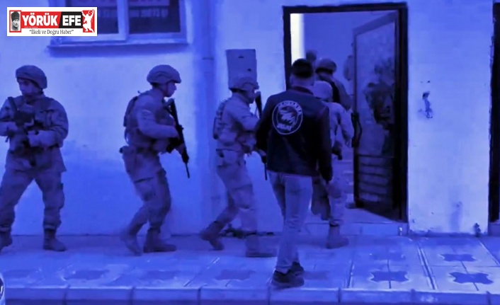 Aydın’da ’Kafes-50’ operasyonu: 9 şüpheli yakalandı