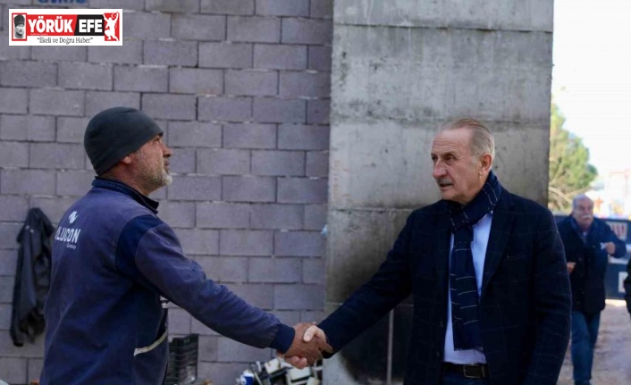 Başkan Atabay, Didim Kültür Merkezi inşaatını yerinde inceledi
