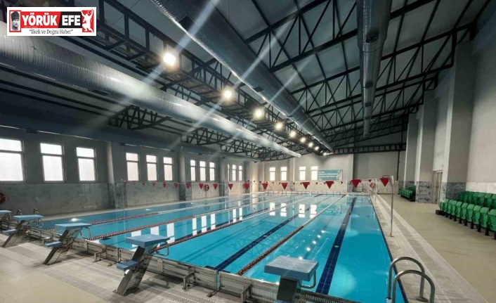 Bozdoğan Yarı Olimpik Yüzme Havuzu, açılış için gün sayıyor
