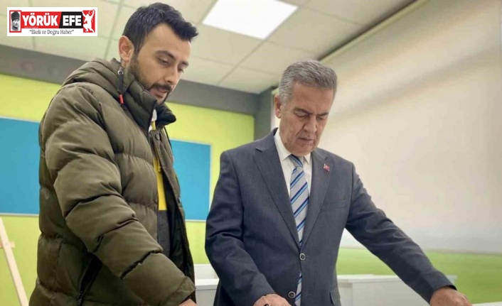 Buharkent Gençlik Merkezi’nde çalışmalar hız kesmiyor