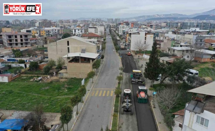 Büyükşehir Belediyesi, Mehmet Ali Tosun Bulvarı’nda çalışmalarına devam ediyor