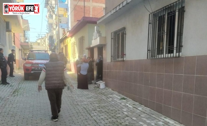 Çeştepe’de ev yangını