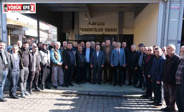 Efeler Belediye Başkan Adayı Pehlivan, sanayi esnafı ile buluştu