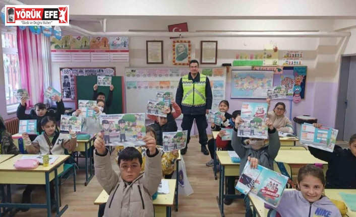 Jandarma’dan öğrencilere trafik eğitimi