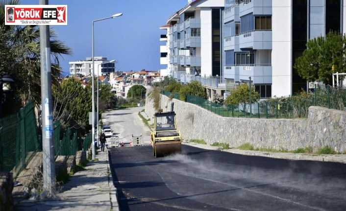 Kadınlar Denizi Mahallesi’nde asfalt çalışması başladı