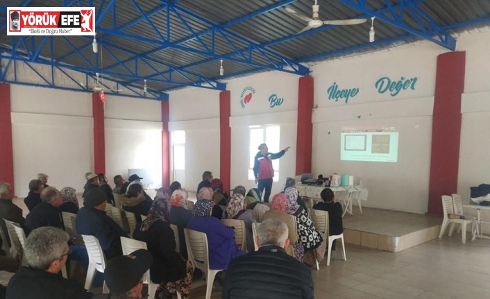 Koçarlılı üreticilere ’sağım hijyeni’ eğitimi verildi