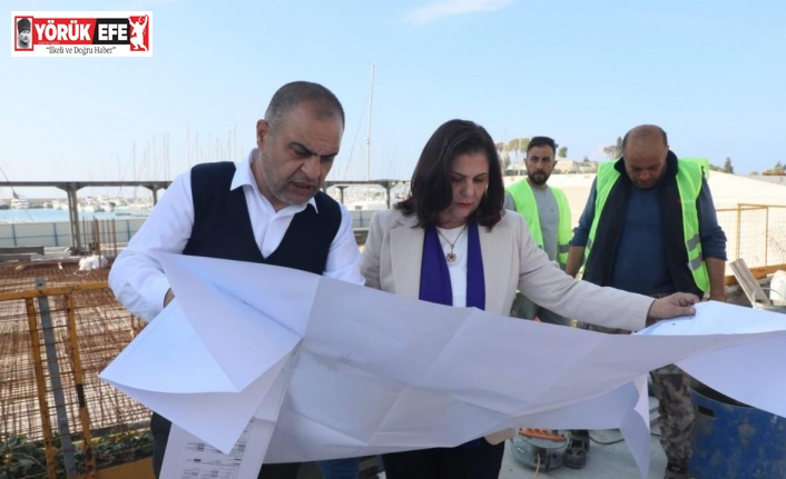 Kuşadası sahil şeridini daha modern hale getirmek için çalışma başlatıldı