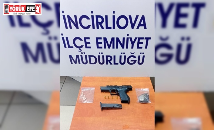Maça silah ve uyuşturucu ile girmeye çalışan genç yakalandı