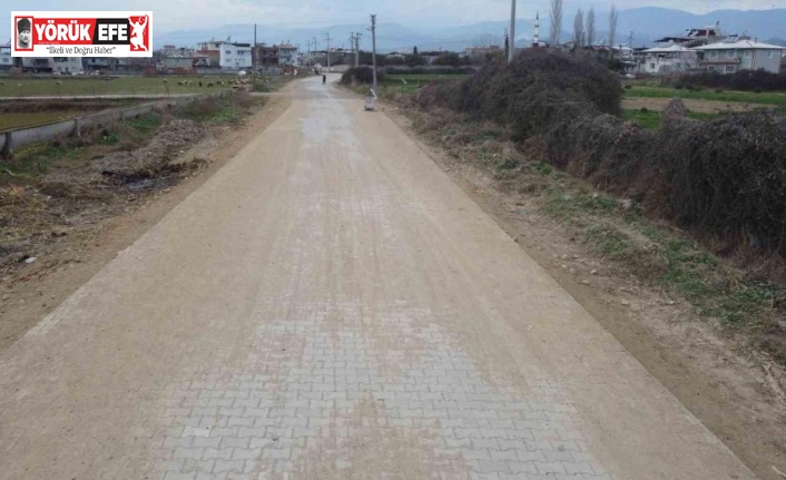 Nazilli Belediyesi yol çalışmalarına aralıksız devam ediyor