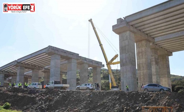 Aydın-Denizli Otoban Yolu inşaatında iş kazası