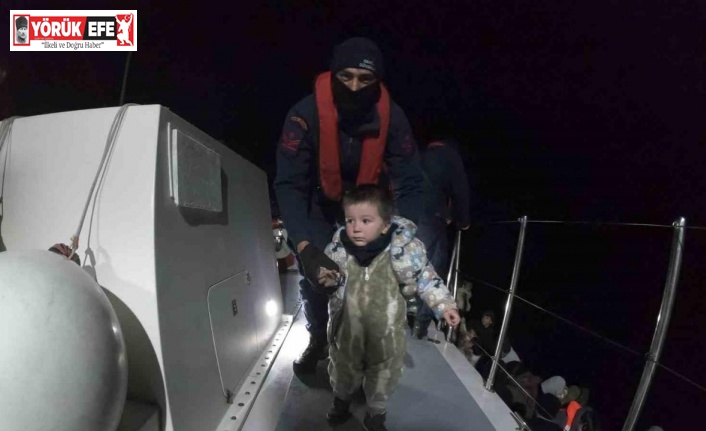 Aydın’da 1 ayda 115 düzensiz göçmen kurtarıldı