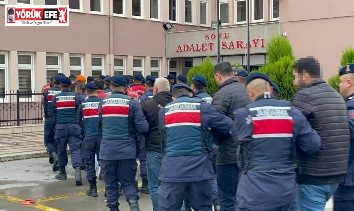 Aydın’da “Mahzen-5” operasyonunda 6 tutuklama