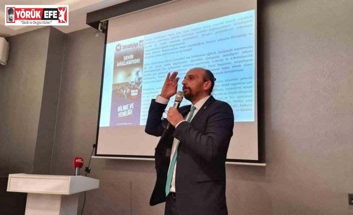 Aydın’ın sıra dışı adayı Turgut, projelerini paylaştı