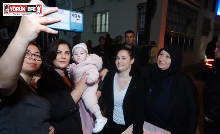 Başkan Çerçioğlu, Kemer Mahallesi’nde vatandaşlarla buluştu