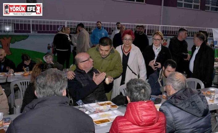 Başkan Günel, vatandaşlarla iftar sofrasında buluştu
