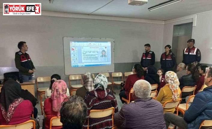 Bozdoğan’da Jandarmadan 47 vatandaşa bilgilendirme