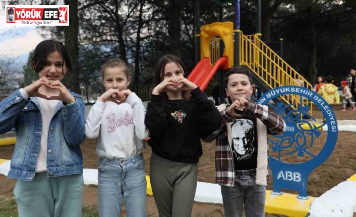 Çocuklar istedi, Başkan Çerçioğlu yaptı