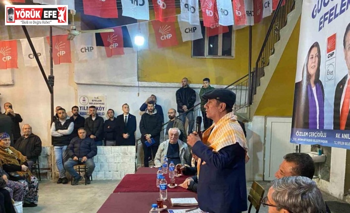 Efeler Belediye Başkan Adayı Yetişkin Yılmazköy halkı ile buluştu