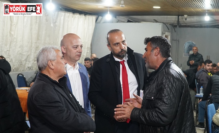 Hasan Dinçer Ovaeymir Mahallesi'nde Vatandaşları Dinledi