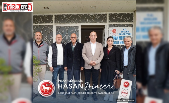 Hasan Dinçer; Efeler Bütçesini Halk İçin Kullanacağız