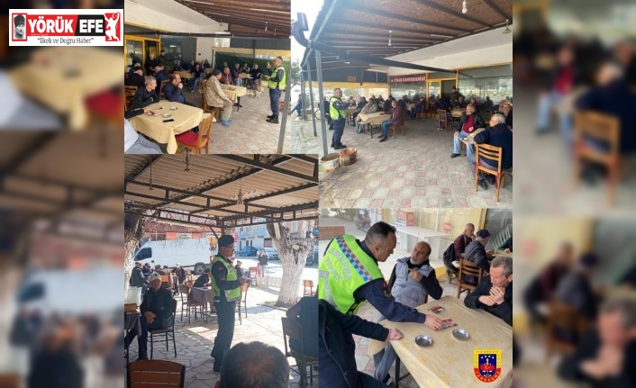 Jandarma reflektör yeleğin önemine dikkat çekti