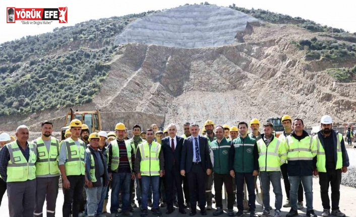 Sarıçay Barajı’nın yüzde 44’ü tamamlandı