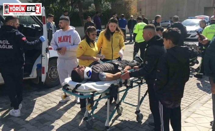 Söke’de motosikletler çarpıştı: 2 yaralı