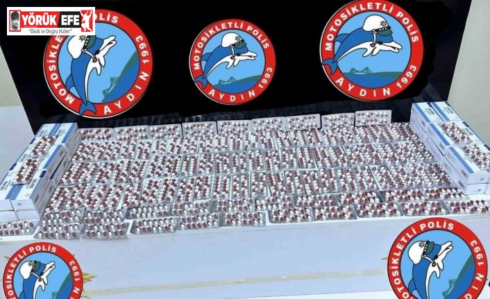 Şüpheli araçta bin 402 adet sentetik hap ele geçirildi