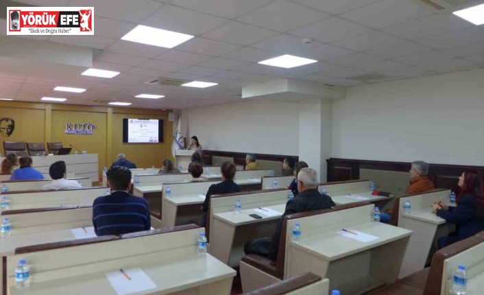 “Zorunlu Mesleki Yeterlilik Belgeleri” Bilgilendirme Toplantısı KUTO’da yapıldı