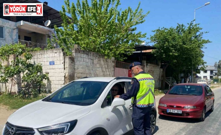 Aydın jandarması bayram tatilinde 12 bin aracı kontrol etti